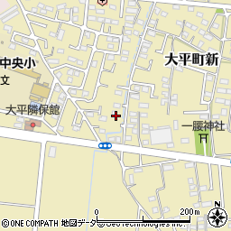 栃木県栃木市大平町新1420周辺の地図