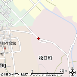 石川県小松市牧口町ハ周辺の地図