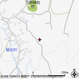 茨城県桜川市猿田周辺の地図