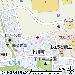 群馬県前橋市下川町32-7周辺の地図