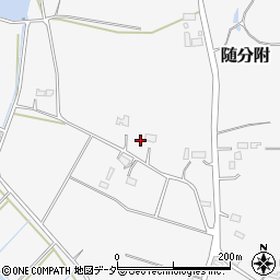 茨城県笠間市随分附976周辺の地図