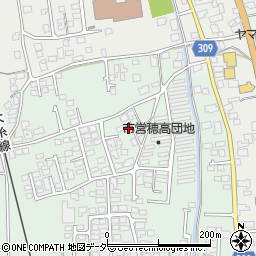 長野県安曇野市穂高柏原1688周辺の地図