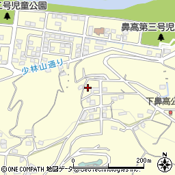 群馬県高崎市鼻高町463-1周辺の地図