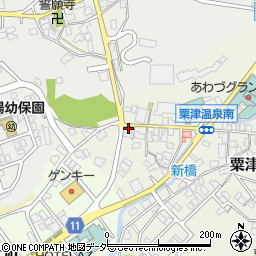 石川県小松市粟津町ハ周辺の地図