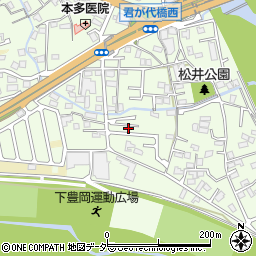 群馬県高崎市下豊岡町508-16周辺の地図