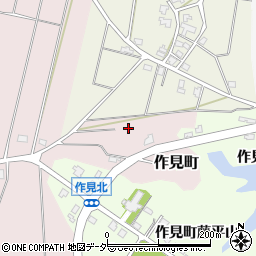 石川県加賀市山田町（く）周辺の地図
