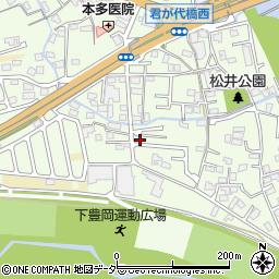 群馬県高崎市下豊岡町508-14周辺の地図