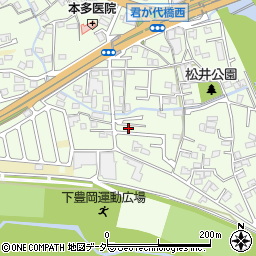 群馬県高崎市下豊岡町508-15周辺の地図