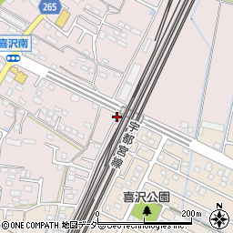 栃木県小山市喜沢124周辺の地図