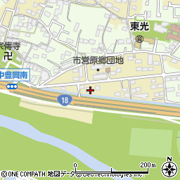 群馬県高崎市中豊岡町821周辺の地図