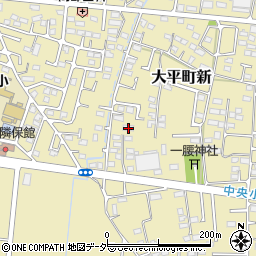栃木県栃木市大平町新1426周辺の地図