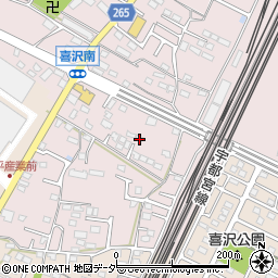 栃木県小山市喜沢114周辺の地図