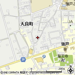 群馬県太田市天良町81-3周辺の地図