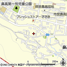 群馬県高崎市鼻高町831周辺の地図