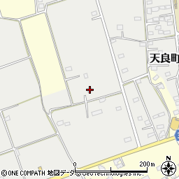 群馬県太田市天良町40周辺の地図