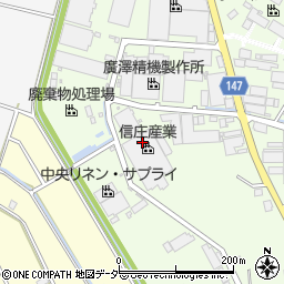 信庄産業周辺の地図