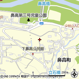 群馬県高崎市鼻高町498周辺の地図