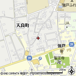 群馬県太田市天良町80-1周辺の地図