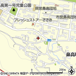 群馬県高崎市鼻高町830周辺の地図