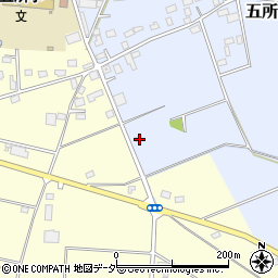茨城県筑西市五所宮1077周辺の地図