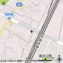 栃木県小山市喜沢121周辺の地図
