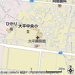 栃木県栃木市大平町新1375周辺の地図
