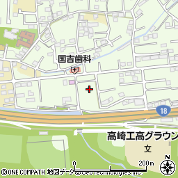 群馬県高崎市下豊岡町1491周辺の地図