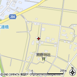 茨城県筑西市大谷521周辺の地図