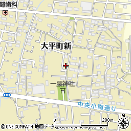 栃木県栃木市大平町新1451周辺の地図