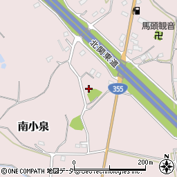 茨城県笠間市南小泉178周辺の地図