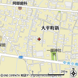 栃木県栃木市大平町新1454周辺の地図