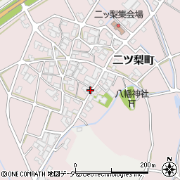 石川県小松市二ツ梨町ヨ周辺の地図