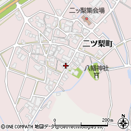石川県小松市二ツ梨町（ヨ）周辺の地図