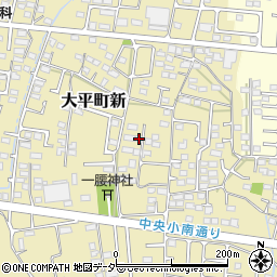 栃木県栃木市大平町新1448周辺の地図