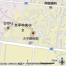 栃木県栃木市大平町新1376周辺の地図