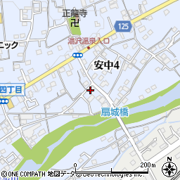 大橋新聞店周辺の地図