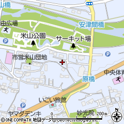 群馬県安中市安中1731周辺の地図