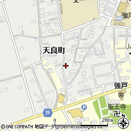 群馬県太田市天良町89-1周辺の地図