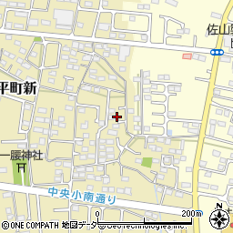 栃木県栃木市大平町新1504周辺の地図