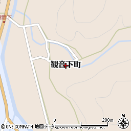 石川県小松市観音下町周辺の地図