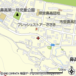 群馬県高崎市鼻高町829周辺の地図