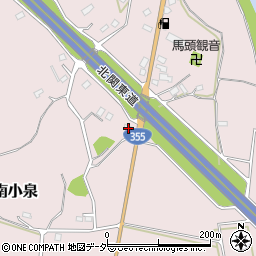 茨城県笠間市南小泉1038周辺の地図