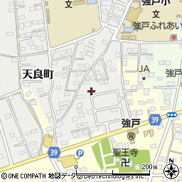 群馬県太田市天良町59-19周辺の地図