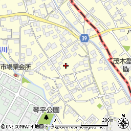 群馬県太田市市場町557周辺の地図