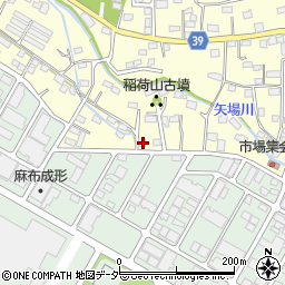 群馬県太田市市場町461-7周辺の地図