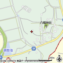 茨城県水戸市高田町448-1周辺の地図