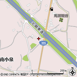 茨城県笠間市南小泉164周辺の地図