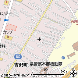 茨城県水戸市吉沢町657-7周辺の地図