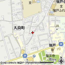 群馬県太田市天良町77-3周辺の地図