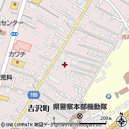 茨城県水戸市吉沢町657-2周辺の地図